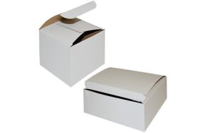 PAPER FLAT WHITE BOXES
